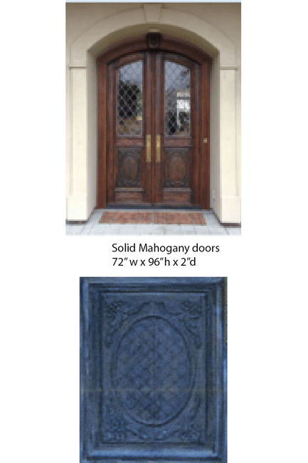 Custom-double-doors-mahogany